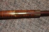 Custom .32 caliber percussion Muzzleloader Half Stock Engraved Beautiful Curly Maple - 6 of 9