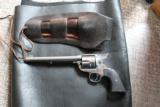 ruger 45 colt vaquero bright stainless 7 1/2"
with heiser holster - 2 of 5