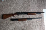 winchester model 12 12ga field Riot & 30" full two barrel combo matching numbers - 1 of 14