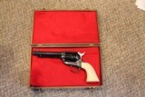 Colt SAA single action army 3rd gen 45colt in walnut case - 1 of 8