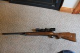 Remington model 700 varmint 700 BDL deluxe with 3-9 Zeiss Diavari scope - 6 of 9