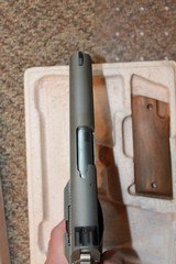 coonan arms model B stainless 1911 in original box extra grips extra mag extra spring .357 magnum - 5 of 8