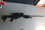 Barrett model 98B 338 lapua w/ hardcase 2 mags & Leupold Mark 4 4.5-14x50 30mm side focus - 1 of 6