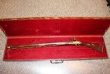 custom Miniature Flintlock muzzleloading rifle
.22 cal.
real working 28" long
engraved - 7 of 13