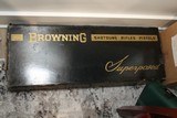 Browning Continental O/U superposed Double Rifle / Shotgun
30-06 & 20 ga.
1980 in original box - 15 of 15