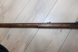 Custom Blackpowder Tennessee Style .45 caliber C.L.Smith percussion rifle Fullstock Left Handed - 5 of 10