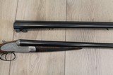 Sarasqueta Sidelock two barrel set 12ga Engraved H&H pattern - 13 of 15