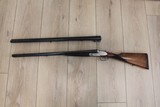 Sarasqueta Sidelock two barrel set 12ga Engraved H&H pattern - 1 of 15