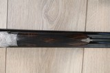 Sarasqueta Sidelock two barrel set 12ga Engraved H&H pattern - 8 of 15