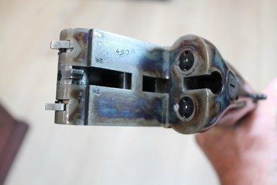 W. J. Jeffery double Rifle .450-400 nitro (.400 Jeffery)EJECTOR - Image 7 of 15