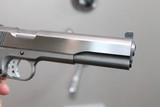 Caspian model 1911 Long Slide 45 acp stainless - Image 6 of 10