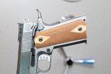 Caspian model 1911 Long Slide 45 acp stainless - Image 9 of 10