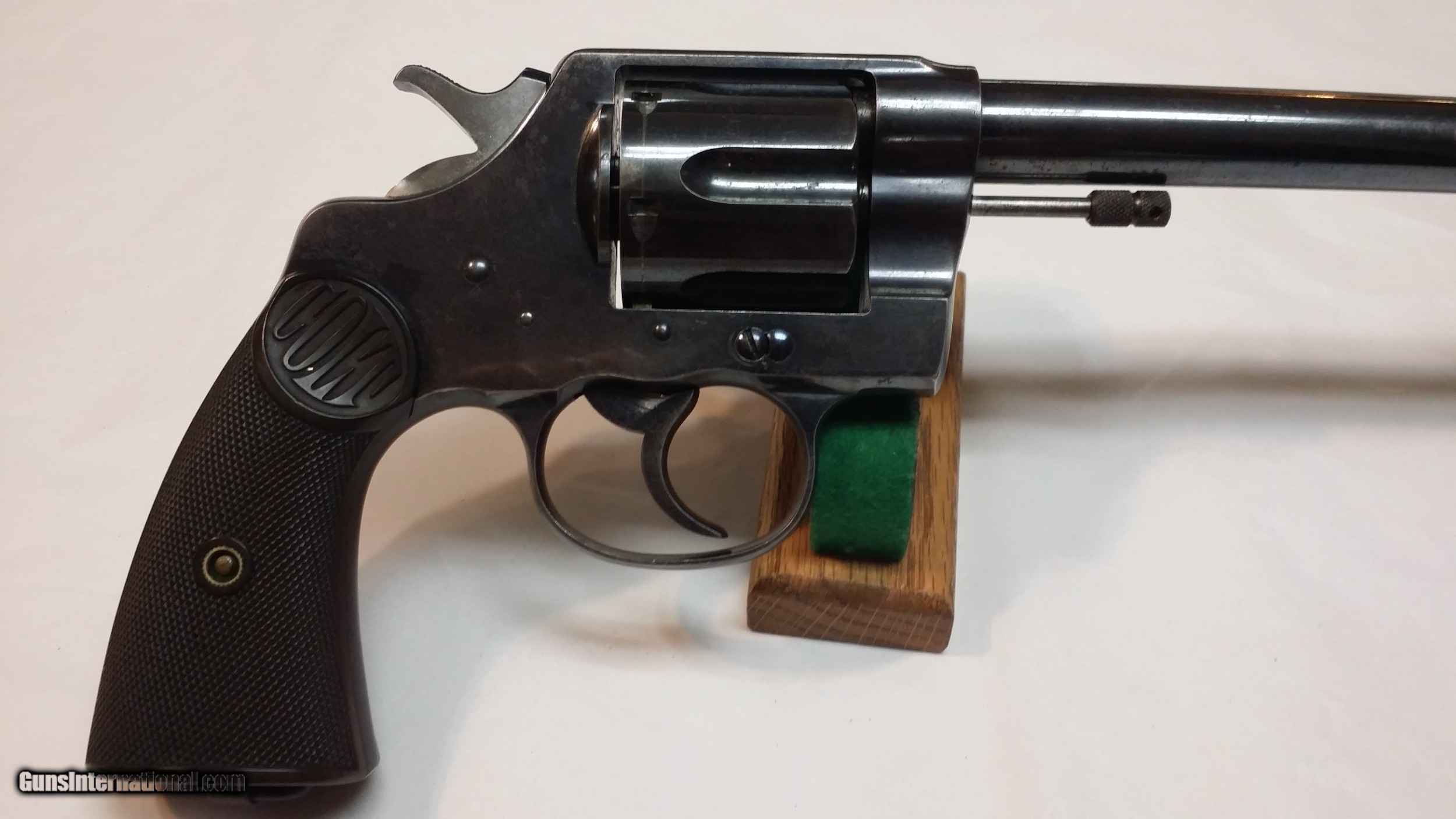 Colt New Service 45 Colt, 6-Shot Double Action Revolver – Very Good