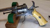 Jean Le Cleric Pin-Fire Revolver “Pocket Pistol” – Very Nice - 9 of 15