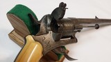 Jean Le Cleric Pin-Fire Revolver “Pocket Pistol” – Very Nice - 12 of 15