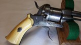 Jean Le Cleric Pin-Fire Revolver “Pocket Pistol” – Very Nice - 4 of 15