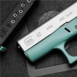 Glock 42 G42 Tiffany Blue Teal Mint 380 .380 ACP - 4 of 5