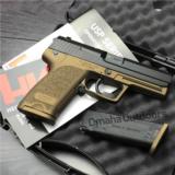 Heckler Koch HK USP9 USP 9 Burnt Bronze 9mm NEW M709001-A5 V1 VP9 HK45 P30SK P30 P2000 NIB - 2 of 2