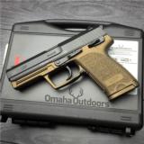 Heckler Koch HK USP9 USP 9 Burnt Bronze 9mm NEW M709001-A5 V1 VP9 HK45 P30SK P30 P2000 NIB - 1 of 2