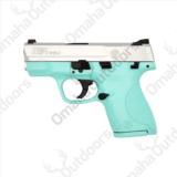 Smith Wesson S&W M&P Shield 9 Tiffany Blue 180021 MP Teal Mint * With Thumb Safety * Gun New NIB - 2 of 3