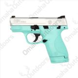 Smith Wesson S&W M&P Shield 9 Tiffany Blue 180021 MP Teal Mint * With Thumb Safety * Gun New NIB - 1 of 3