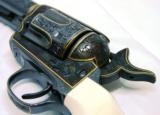 Colt SAA Engraved & Gold Inlay - 7 of 15
