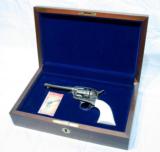 Colt SAA Engraved & Gold Inlay - 2 of 15