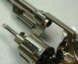 S&W .44 H.E. First Model, Triple Lock, Nickel, UN-FIRED - 9 of 14