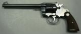 Colt, Officers Model Target Revolver, 7 ½” Barrel, c.1930 - 1 of 15