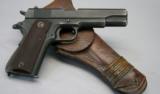 COLT, M1911 A1, 1943 Gun, U.S. PROPERTY, w/ Holster - 1 of 20