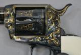 COLT, SAA Revolvers, Gold Inlayed & Engraved w/ Ivory Grips, Consecutive Pair, - 8 of 20