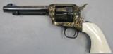 COLT, SAA Revolvers, Gold Inlayed & Engraved w/ Ivory Grips, Consecutive Pair, - 19 of 20