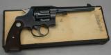 COLT, New Service Revolver, 6” x .38,
w/ Box - 6 of 15