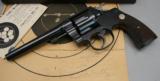 COLT, New Service Revolver, 6” x .38,w/ Box - 1 of 15