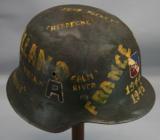 WW2 German M42 Souvenir Helmet, 75th Div - 8 of 11
