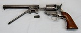 Manhattan .36 Cal Navy Style Revolver, Uncommon 6 1/2