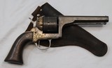 Moores“MF’D FOR SMITH & WESSON BY MOORE’S PATENT FIREARMS CO.”Belt Revolver, Civil War era, w/Holster - 14 of 20