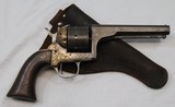 Moores Patent Firearms, S.A. Belt Revolver, C.W. era, w/Holster - 19 of 20