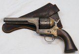 Moores Patent Firearms, S.A. Belt Revolver, C.W. era, w/Holster - 20 of 20