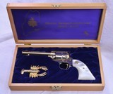 Colt Maine Sesquicentennial Scout, Cased, Un-Fired, .22 Cal, Mfg’d in 1970, w/ Lobster - 1 of 19