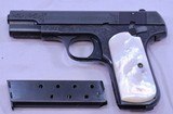 COLT, M-1903 Hammerless, Engraved w/Pearl Grips, .32 ACP - 8 of 20