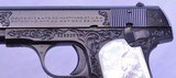 COLT, M-1903 Hammerless, Engraved w/Pearl Grips, .32 ACP - 1 of 20