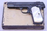 COLT, M-1903 Hammerless, Engraved w/Pearl Grips, .32 ACP - 4 of 20
