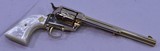 Colt Peacemaker Buntline Scout, Gold Plated, Un-Fired, .22 Cal - 6 of 20
