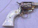 Colt Peacemaker Buntline Scout, Gold Plated, Un-Fired, .22 Cal - 5 of 20