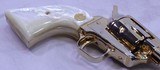 Colt Peacemaker Buntline Scout, Gold Plated, Un-Fired, .22 Cal - 11 of 20