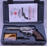 Ruger, New Vaquero, .357 Mag.  4 ½”, N.I.B. Bright Stainless - 1 of 15