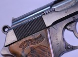 Walther Mod. PPK, World War II, High Polish, Police Eagle/C Marked, .32 Cal.  SN: 199959 K - 4 of 20
