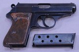 Walther Mod. PPK, World War II, High Polish, Police Eagle/C Marked, .32 Cal.  SN: 199959 K - 10 of 20
