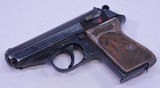 Walther Mod. PPK, World War II, High Polish, Police Eagle/C Marked, .32 Cal.  SN: 199959 K - 12 of 20